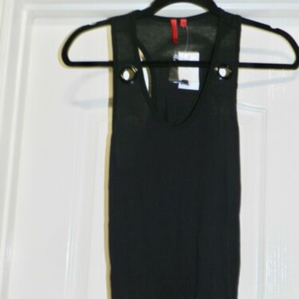 Racerback Black top NWT 5/48